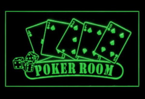 Private Poker Room LED Neon Sign